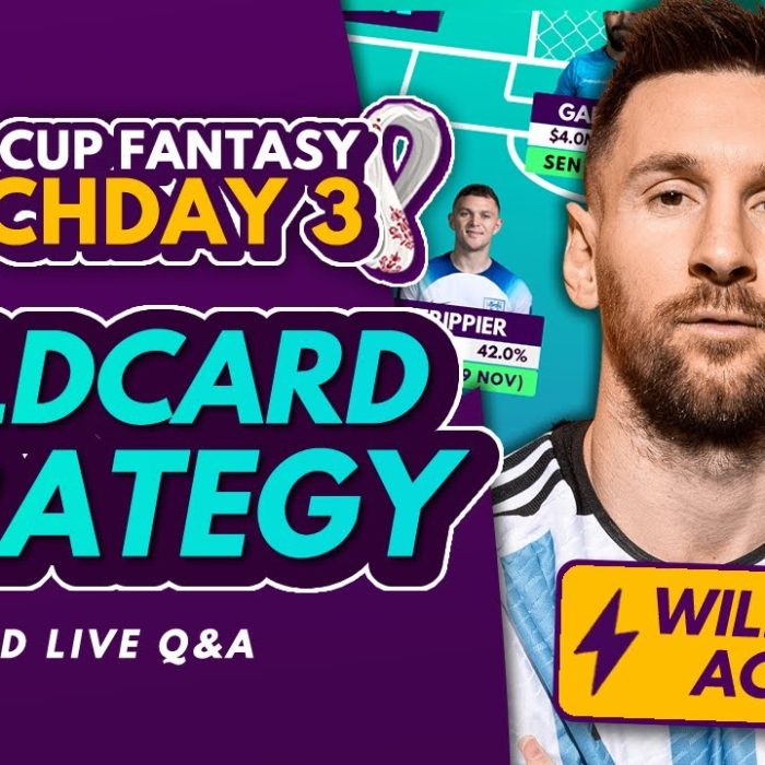WORLD CUP FANTASY MATCHDAY 3 | Wildcard Draft, Hacks & LIVE Q&A Tips! | World Cup 2022 Fantasy Team