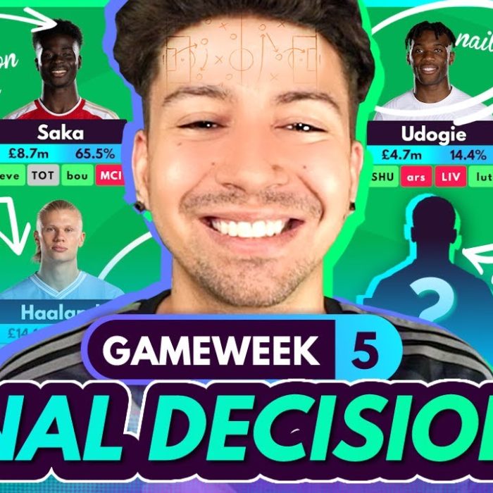 FINAL FPL DECISIONS FOR GW5! Who to sell for Son? New Injury News! | Fantasy Premier League 2023-24