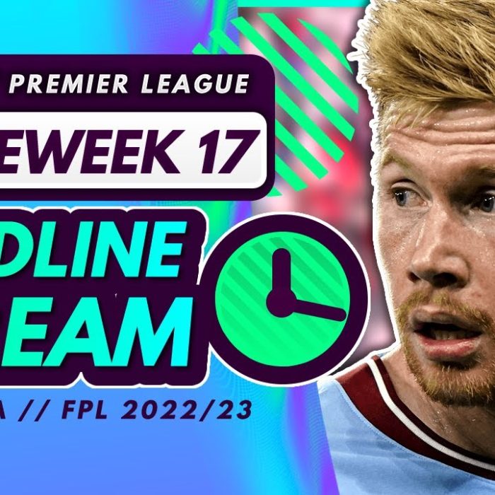 FPL GW17 DEADLINE STREAM! – Live Transfers, Team News and Q&A! | Fantasy Premier League 2022/23