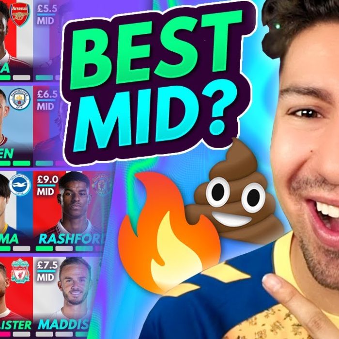 FPL 2023/24 | MIDFIELDERS TIER LIST! | Best MIDs To Put In Your GW1 Fantasy Premier League Squad?