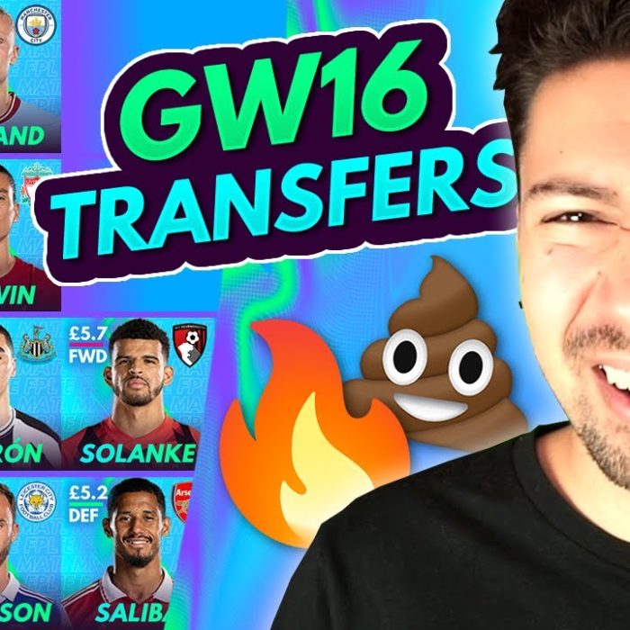 FPL GW16 BEST TRANSFERS! | Transfer Tier List for Gameweek 16 | Fantasy Premier League 2022/23