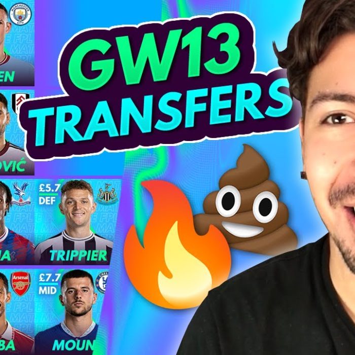 FPL GW13 BEST TRANSFERS! | Transfer Tier List for Gameweek 13 | Fantasy Premier League 2022/23