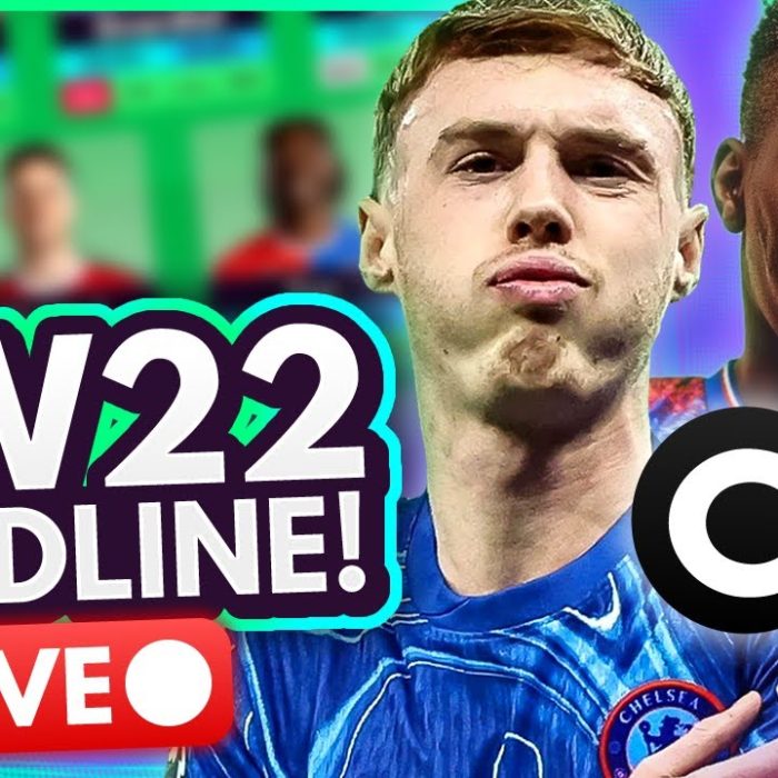 FPL GW22 DEADLINE STREAM ⏰ PALMER, SARR, ENZO, SALIBA! ⚠️ | Gameweek 22 Fantasy Premier League 24/25