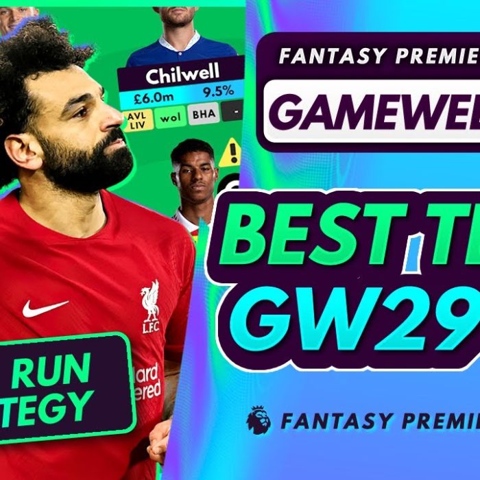 FPL GW29-38 PERFECT TEAM! | Best Squad And Strategy For The Final Push Gameweek 29