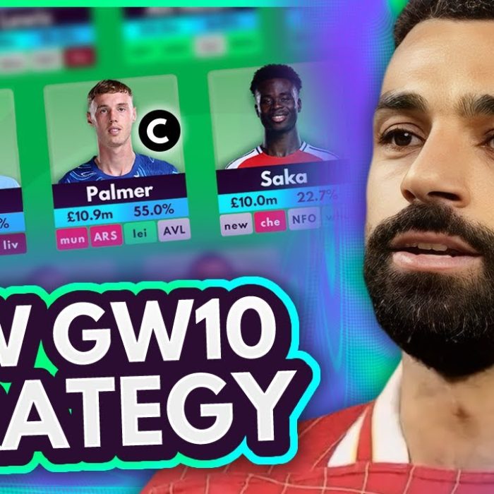 FPL GW10 Salah, Palmer, Saka AND Haaland Strategy! | GW10 Wildcard & Transfer Plan 💥 | FPL 2024/25
