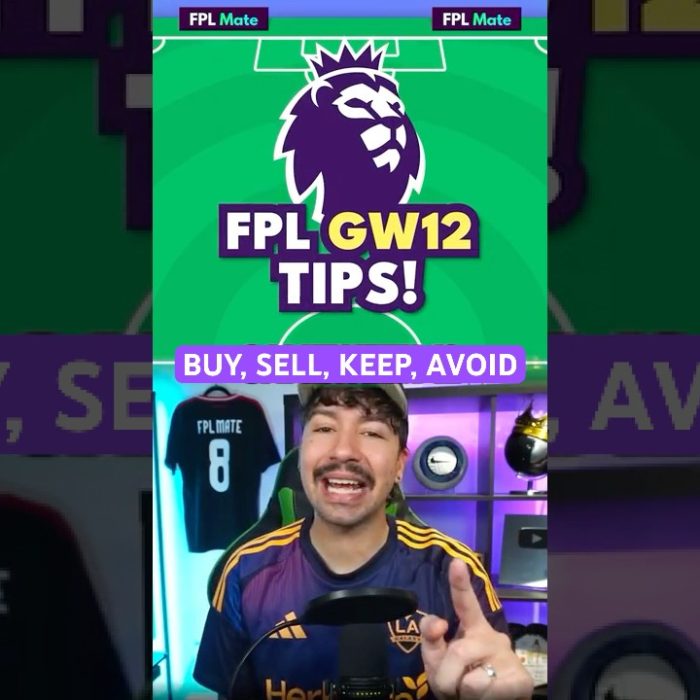 FPL GW12 Transfer Tips | Buy, Sell, Keep, Avoid? 🤝🏼 #FPL