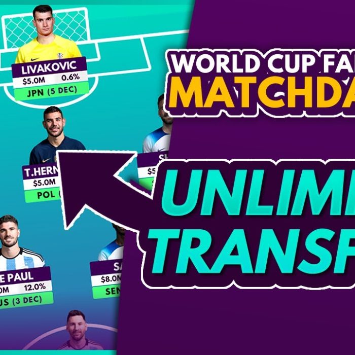 WORLD CUP FANTASY MATCHDAY 4 NEW TEAM! | MD4 Unlimited Transfers Squad World Cup 2022 Fantasy
