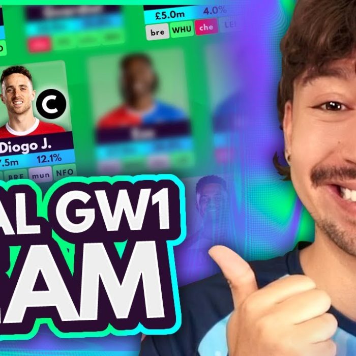 MY FINAL FPL GAMEWEEK 1 TEAM! 🔒 | My Gameweek 1 Draft Selection for Fantasy Premier League 2024/25