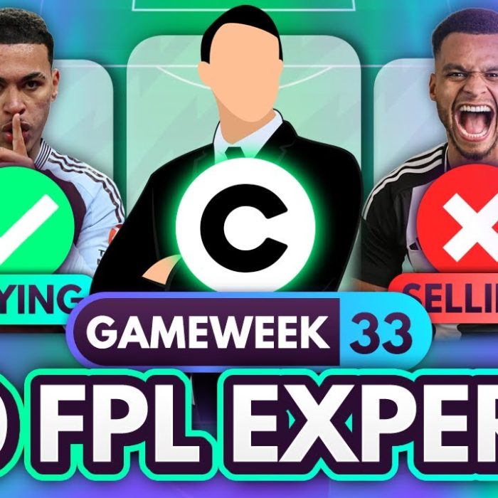 FPL GW33 EXPERT Transfers, Best Captain & Bench Boost! 🧠 100 Experts Reveal Gameweek 33 Team Plans