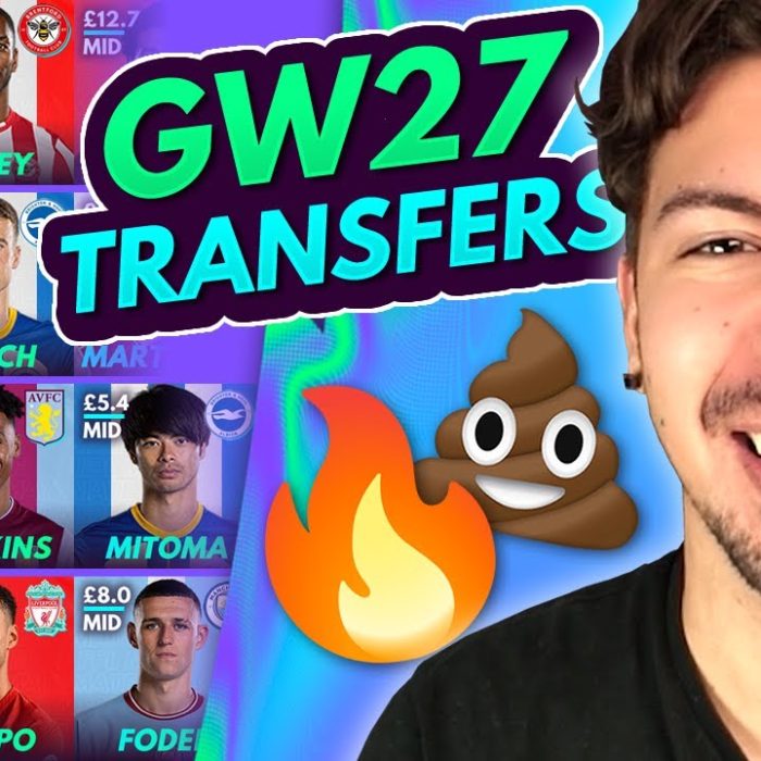 FPL GW27 BEST DOUBLE GW PLAYERS! | Transfer Tier List for Gameweek 27 | Fantasy Premier League