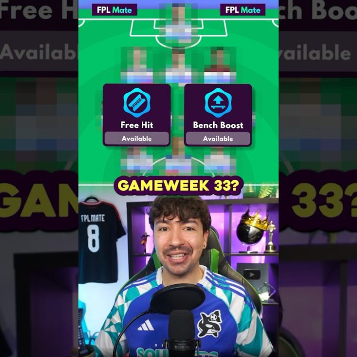 FPL GW33: Best FREE HIT & BENCH BOOST Team! | #FPL Transfer Tips FPL GW33: Best FREE HIT & BENCH BOOST Team! | #FPL Transfer Tips