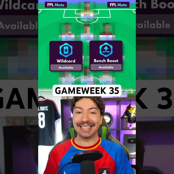 FPL GW35 Wildcard Team & Bench Boost Strategy 🧠 #FPL WC Squad