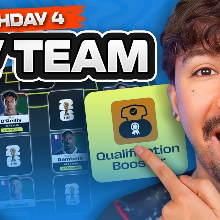 MY MD4 TEAM: UNLIMITED TRANSFERS & QUALIFICATION BOOSTER 🔒 | World Cup Fantasy Matchday 4 (RO32)
