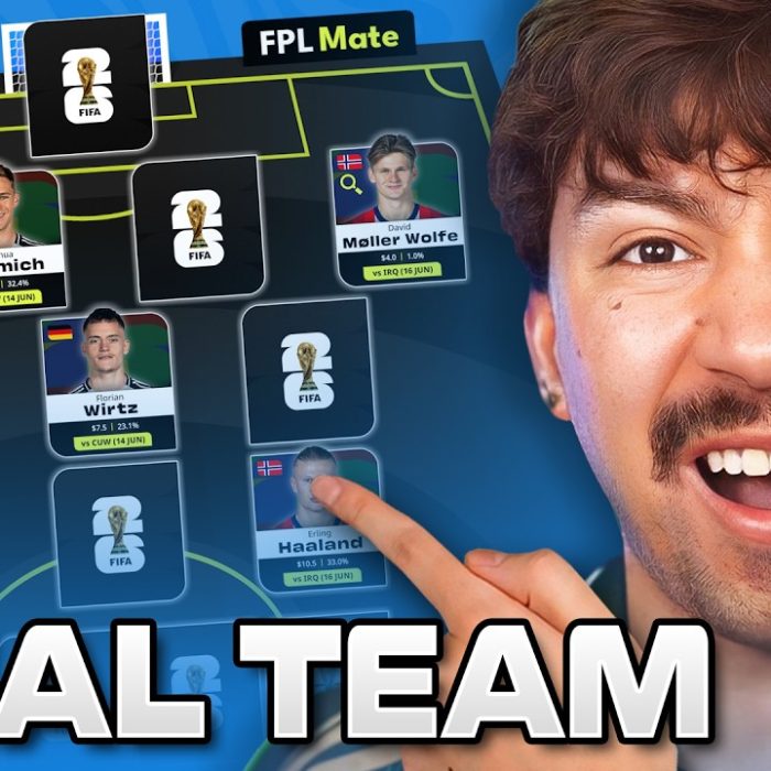 MY *FINAL* WORLD CUP FANTASY TEAM! 🔒 | Matchday 1 World Cup 2026 Fantasy