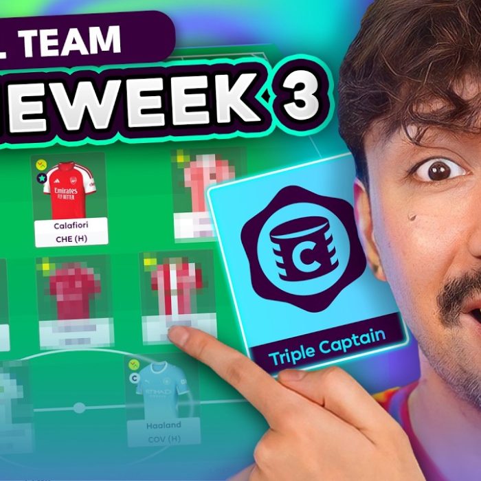 FPL GW3 Team Selection | Top 10k Rank! 🔥 My Transfers & Triple Captain?