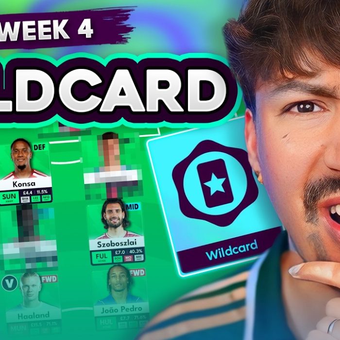 The PERFECT FPL Wildcard Team for GW4 The PERFECT FPL Wildcard Team for GW4