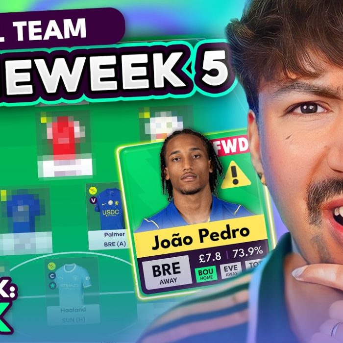 FPL GW5 Team Selection: João Pedro is INJURED! ⚠️ What To Do? | Transfers & Captain FPL GW5 Team Selection: João Pedro is INJURED! ⚠️ What To Do? | Transfers & Captain
