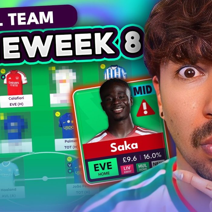 FPL GW8 Team Selection: My Saka & Szoboszlai Replacements! 🤕 | Transfers & Captain