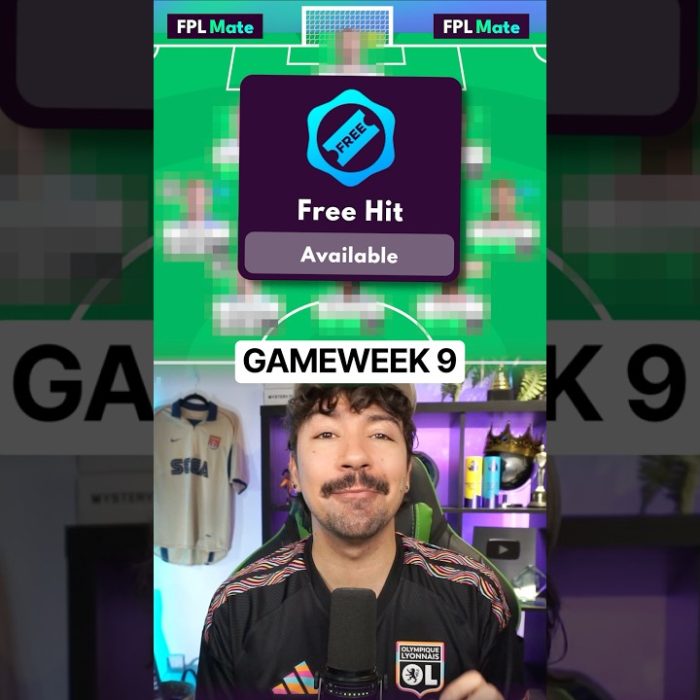 My FPL GW9 Free Hit Team! 💥 #fpl